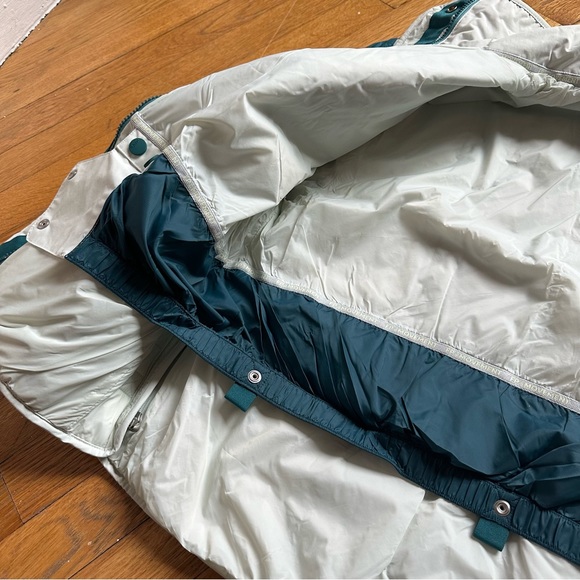 NEW Free People Movement Landscape View Coat / Ski Jacket Blue & White - Picture 9 of 13